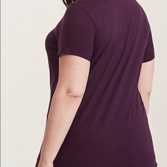 Plus Torrid Raglan Tee - Picture 3 of 5